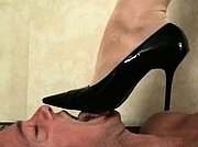 high heels pantyhose trampling