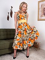 lingerie milf nylon retro vintage
