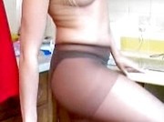 Donna showing her stuff